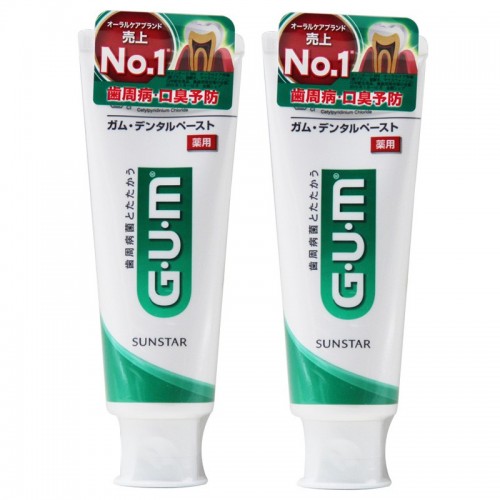 SUNSTAR - GUM預防牙膏120g x2支 (特惠孖裝)